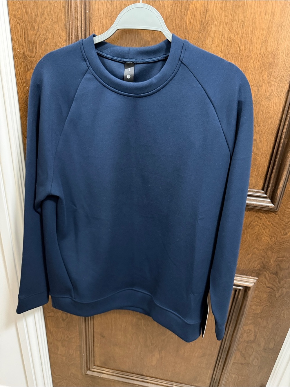 Lululemon Smooth Spacer Crew Men’s Small Navy Blue Sweatshirt NWT